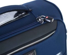 Комплект тканевых 4-х колесных чемоданов (S/M/XL) March Flybird, синий