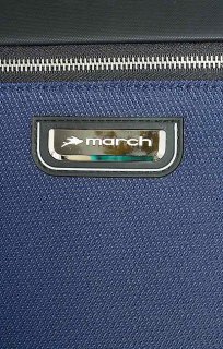Комплект тканевых 4-х колесных чемоданов (S/M/XL) March Flybird, синий