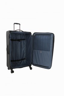 Комплект тканевых чемоданов на 4-х колесах Roncato Zero Gravity Deluxe, черный