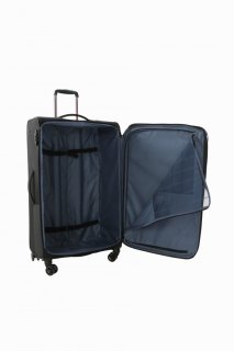 Комплект тканевых чемоданов на 4-х колесах Roncato Zero Gravity Deluxe, черный