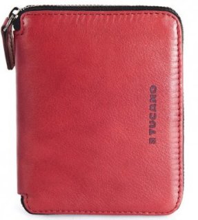 Шкіряний гаманець Tucano Sicuro Premium Wallet (червоний)