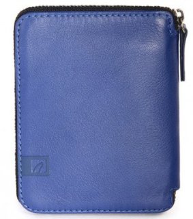 Шкіряний гаманець Tucano Sicuro Premium Wallet (синій)
