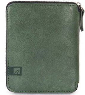 Шкіряний гаманець Tucano Sicuro Premium Wallet (зелений)