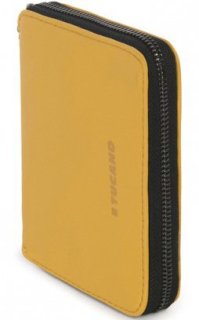 Шкіряний гаманець Tucano Sicuro Premium Wallet (жовтий)