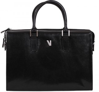 Кожаная деловая сумка Vip Collection Y 608 Black