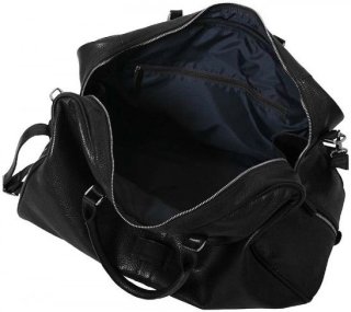 Шкіряна дорожня сумка 45 л Vip Collection 36490 Black Flotar