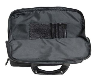 Кожаная сумка для ноутбука 15,6” Vip Collection 241 Black flotar