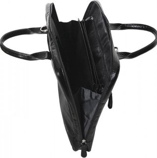 Кожаная сумка для ноутбука 15,6” Vip Collection 2411 Black flotar