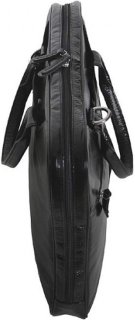 Кожаная сумка для ноутбука 15,6” Vip Collection 2411 Black flotar