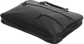 Кожаная сумка для ноутбука 15,6” Vip Collection 2411 Black flotar