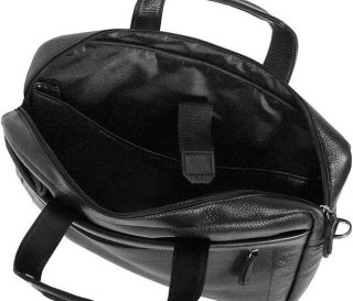 Кожаная сумка для ноутбука 15,6” Vip Collection 306 Black flotar