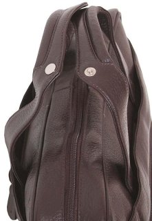 Кожаная сумка для ноутбука 15,6” Vip Collection 50104 Brown flotar