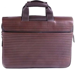 Кожаная сумка для ноутбука 15,6” Vip Collection V 402 Brown Business Collection