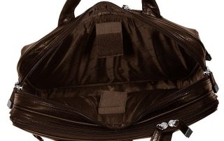 Кожаная сумка для ноутбука 15,6” Vip Collection Y 37922 Brown