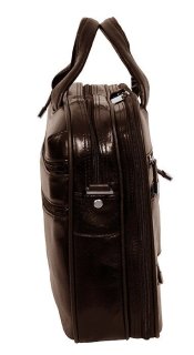 Кожаная сумка для ноутбука 15,6” Vip Collection Y 37922 Brown
