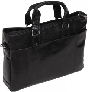 Кожаная сумка для ноутбука 15,6” Vip Collection Y 701 Black