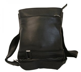 Кожаная сумка Vip Collection 1416 Black flоtar