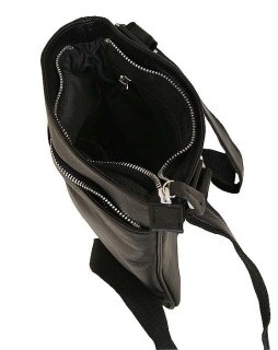 Кожаная сумка Vip Collection 1416 Black flоtar