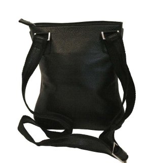 Кожаная сумка Vip Collection 1416 Black flоtar