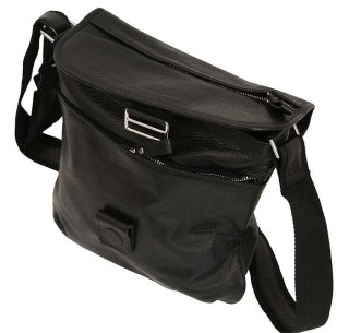 Кожаная сумка Vip Collection 1417 Black flotar