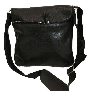 Кожаная сумка Vip Collection 1417 Black flotar