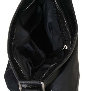 Кожаная сумка Vip Collection 1417 Black flotar