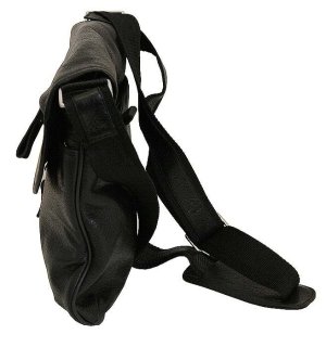 Кожаная сумка Vip Collection 1417 Black flotar