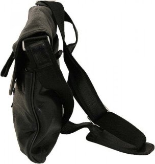 Кожаная сумка Vip Collection 1417 Black flotar