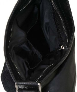 Кожаная сумка Vip Collection 1417 Black flotar