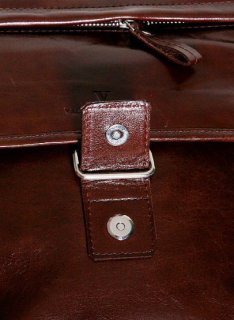 Шкіряна сумка Vip Collection 1417 Brown Dixy
