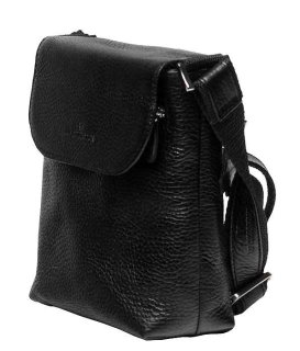 Шкіряна сумка Vip Collection 1431 Black flotar