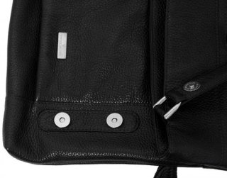 Кожаная сумка Vip Collection 1432 Black flotar