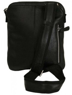 Кожаная сумка Vip Collection 1440 Black flotar