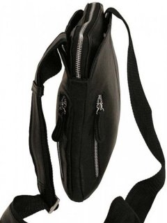 Кожаная сумка Vip Collection 1440 Black flotar