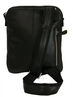 Кожаная сумка Vip Collection 1440 Black flotar