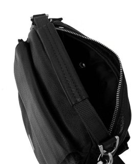 Кожаная сумка Vip Collection 1444 Black flotar