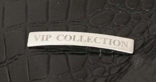 Кожаная сумка Vip Collection 1445 Black croco