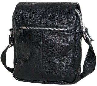 Кожаная сумка Vip Collection 1450 Black flotar
