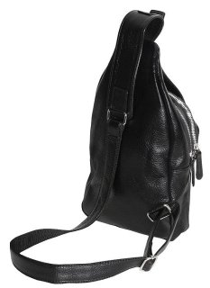 Кожаная сумка Vip Collection 1451 Black flotar