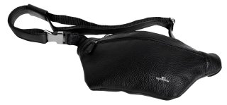 Шкіряна сумка Vip Collection 1452 Black flotar