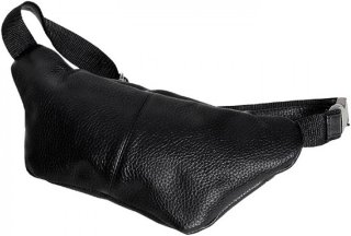 Шкіряна сумка Vip Collection 1452 Black flotar
