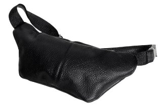 Шкіряна сумка Vip Collection 1452 Black flotar