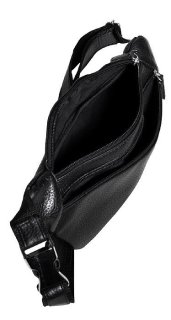Шкіряна сумка Vip Collection 1452 Black flotar