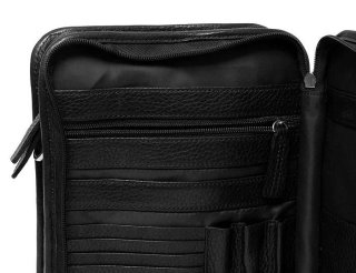 Кожаная сумка Vip Collection 2719 Black flotar