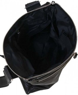 Кожаная сумка Vip Collection 296 Black flotar
