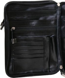 Кожаная сумка Vip Collection Y 2719 Black
