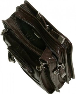 Шкіряна сумка Vip Collection Y 2719 Brown