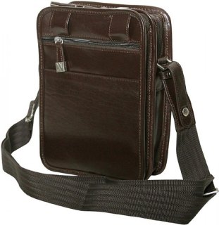 Шкіряна сумка Vip Collection Y 2719 Brown