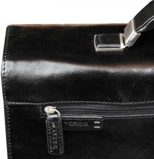 Кожаний мужской портфель VERUS V 117 Black