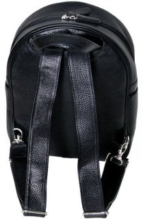 Кожаный городской рюкзак 7 л Vip Collection 1610 Black Dolaro